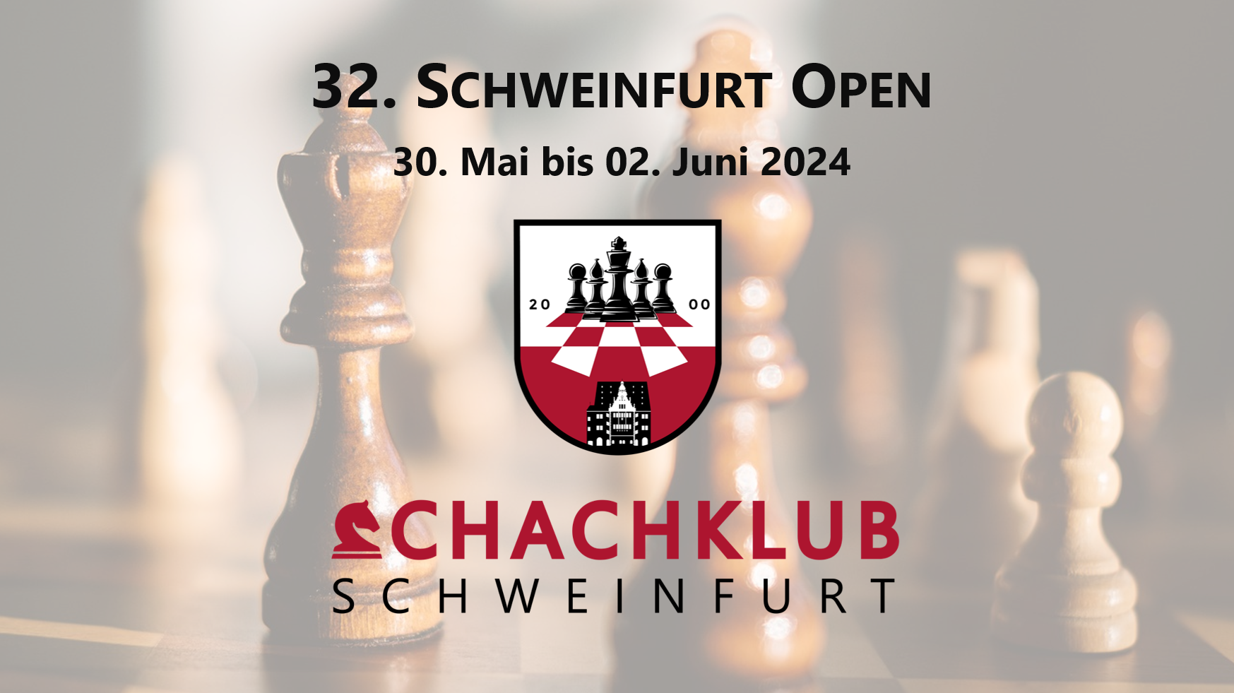 Informationen zum 32. Schweinfurt Open 2024 Anreise und Organisation